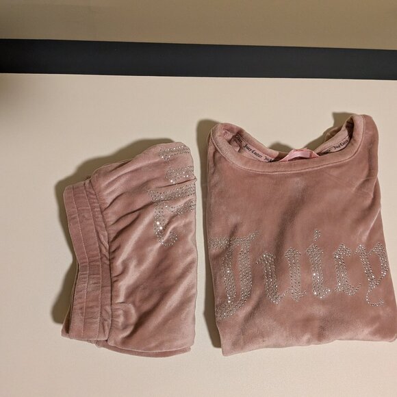 Juicy Pink PJ's Size large - Picture 1 of 5
